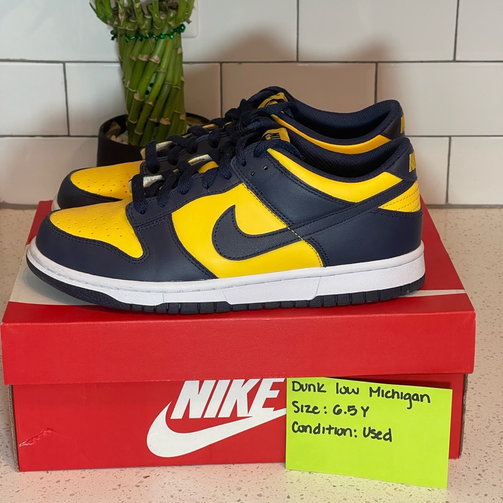 Nike dunk low Michigan